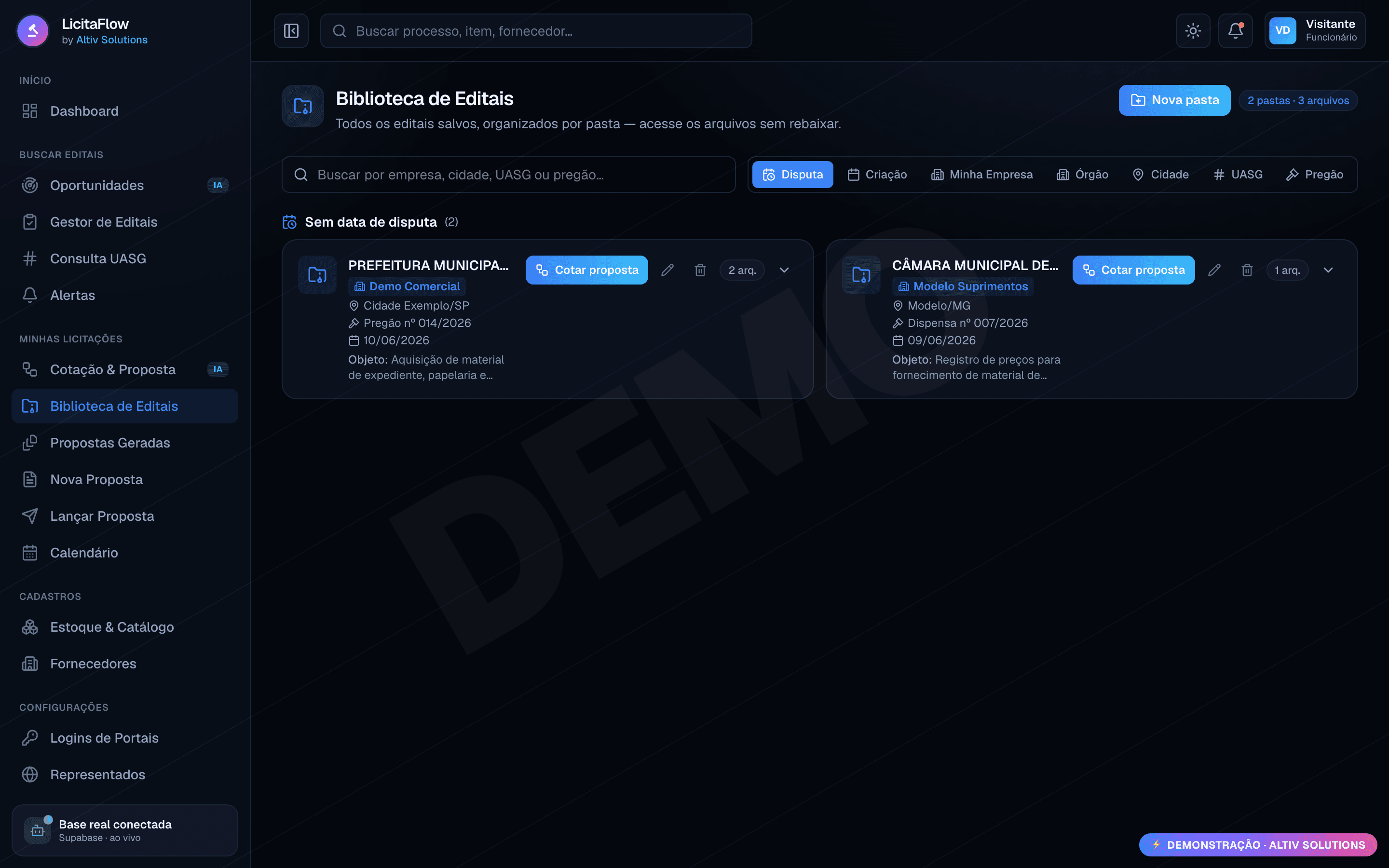 Uma central que faz o trabalho chato por você